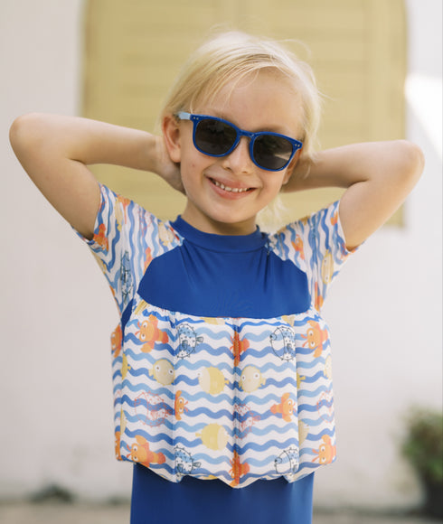 Polarised Sunglasses Kids 2-7 Years Navy blue